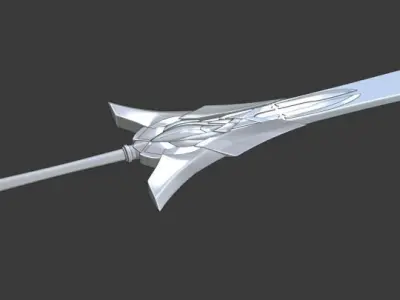 Cherubic Sword 3D model