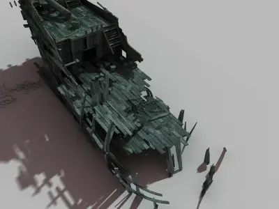 Shipwreck 03 3D model