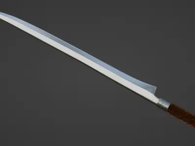 Sword - Flyssa Sword Low-poly 3D model