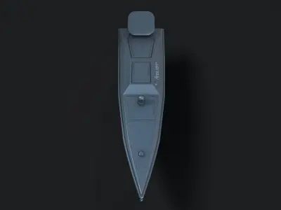 Magura V5 Unmanned surface vessel Low-poly 3D model