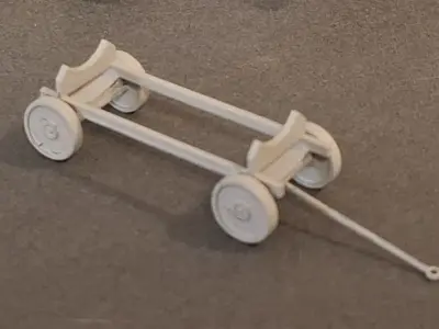 Soviet K10H copy of German V2 Missile 3D print model