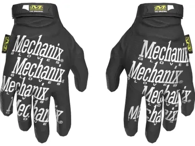 MILITARY Game Ready Mechanix Gloves Low-poly 3D model