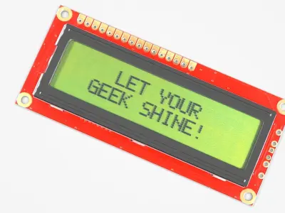 Liquid Crystal Display Screen Component 3D model