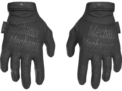 MILITARY Game Ready Mechanix Gloves Low-poly 3D model