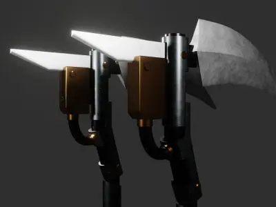 Mowers Scythe Free 3D model