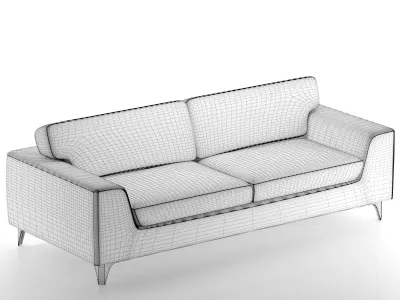 Sofa 001 Free 3D model