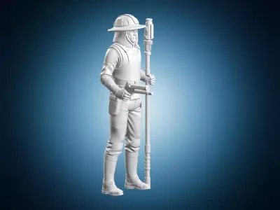 Star Wars Rebel Soldier Miniature 3D print model