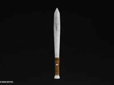 Magical Hook Weapon - Moana Maui Hook 3D model