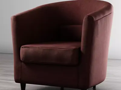Tulsa armchair Free 3D model