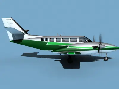 Cessna F406 Caravan II V06 3D model