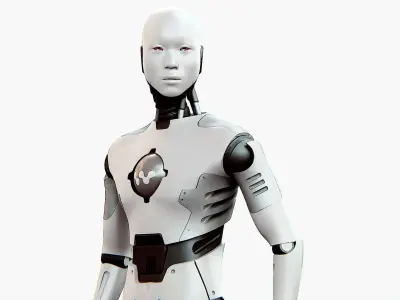 ANDROID MANO Rigged for Unreal Engine - Unity - MIXAMO 3D model