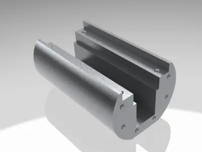 Assembly Crosshead Container Free 3D model