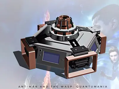 Quantum Beacon from Antman and The Wasp Quantumania 3D print model