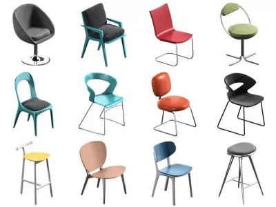 12 Chair Pack Collection 