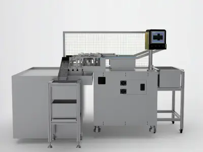 Loading and unloading machine 3D model