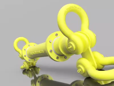Lifting beam Free 3D model
