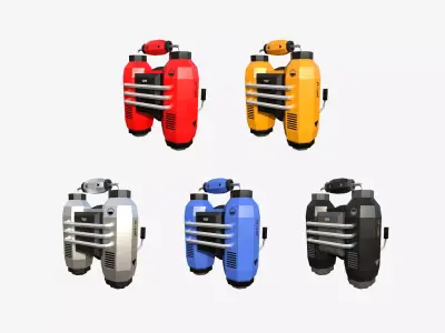05 Jetpack Low Poly D Collection - SciFi Character Design purchase