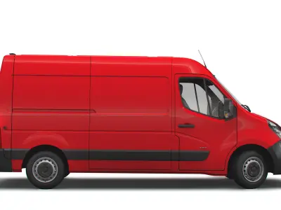 Vauxhall Movano 3300 L2H2 UK-spec 2020 3D model