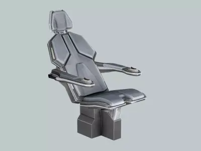 Sci Fi Chair MM 3D Model Low-poly 3D model