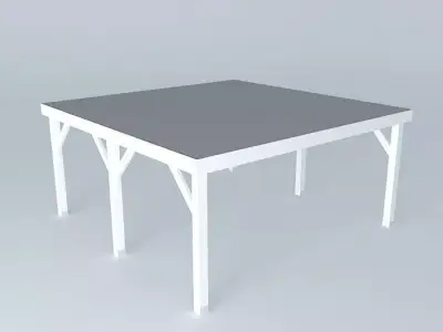 Decochalet-2015 - TP Carport 500x500 Free 3D model
