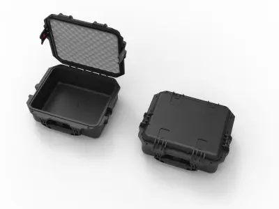 Box small -Military Case 207 3D model 3D model