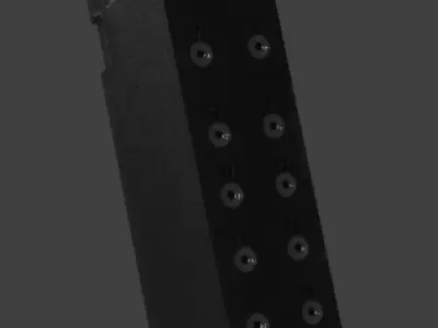 Glock 19 gen 3 Game ready Low-poly 3D model