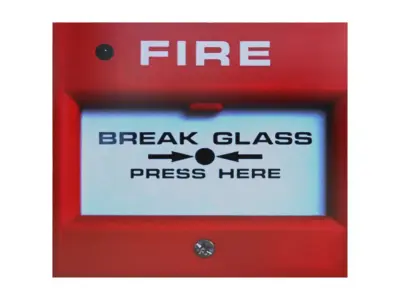 Manual Call Point Fire Alarm Low-poly 3D model