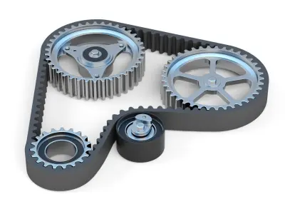 Car Timing Belt 3D model