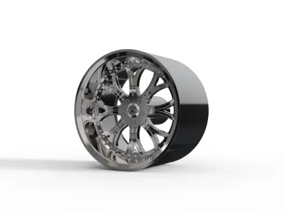 ASANTI AF154 WHEEL 3D MODEL 3D model