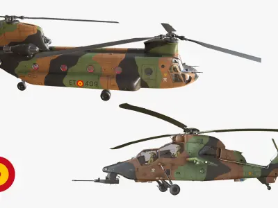 Spanish Army Helicopter Collection 