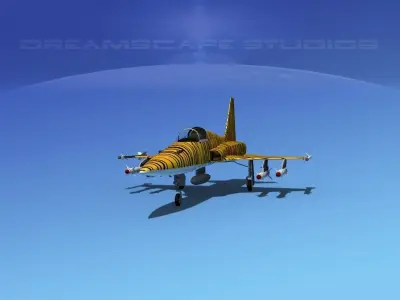 Northrop F-5E Tiger V15 Navy 3D model