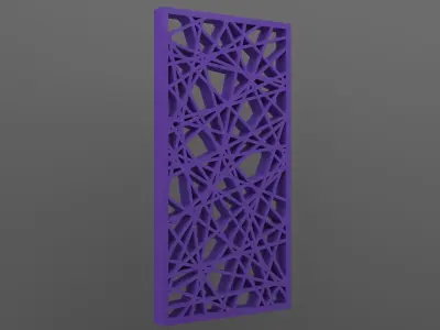 Geometric Panel Free 3D model