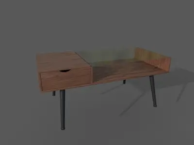 Coffee Table Free 3D model 18
