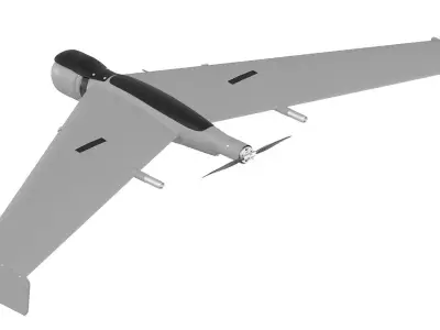 Drone UAV ZALA 421-16 3D model
