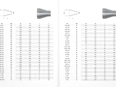ASME Butt Weld Fittings - 700 Files CAD Collection 3D model