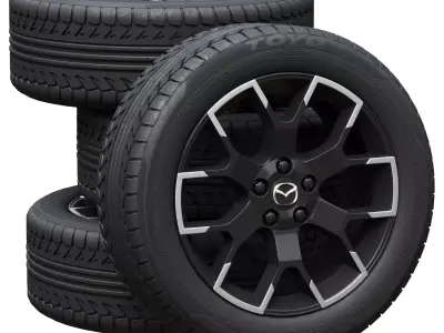 Mazda wheels 3D model