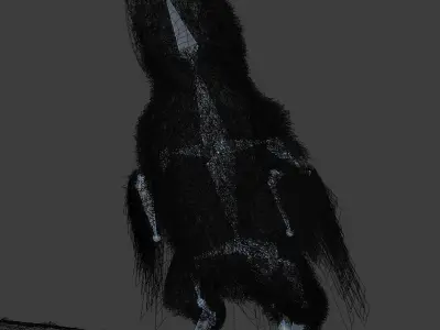 Parrot Rigged Low-poly 3D model