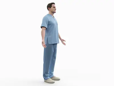 Male Nurse 3D model