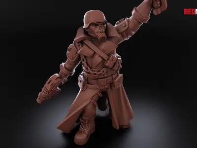 Steel Guard - Officer of the Imperial Force Free 3D print model