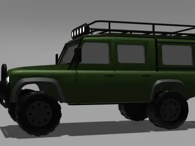 Land Rover Defender 3D model