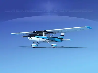Cessna 150 Commuter V02 3D model