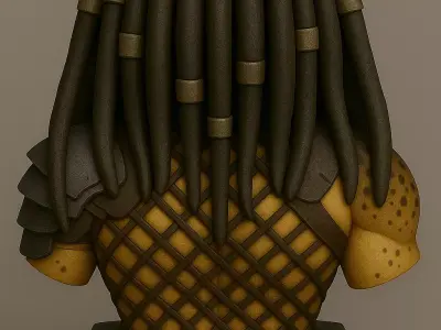 Predator Bust 3D print model order