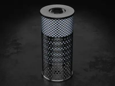 Car Filter Type K 3D model