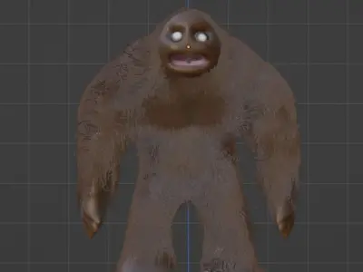 bigfoot model Free 3D model