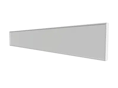 Fire Extinguisher Sign Low-poly 3D model