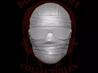 Negative Man DC Fan Art STL Files For Action Figures 3D print model