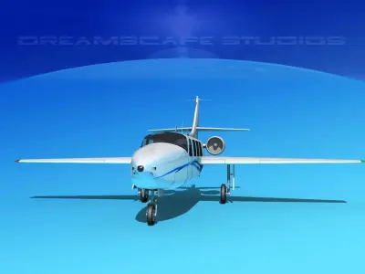 Piper Aerostar FJ-100 Fanjet V04 3D model