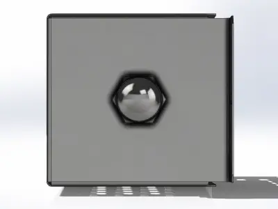 Resistor de Frenagem EL 380 Braking Resistor 3D model