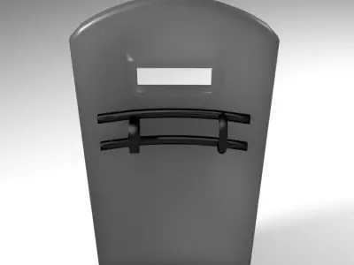 Personal Armor Shield - Swat Shield 3D model