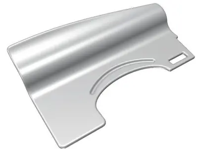 Steel Car Fender 3D model